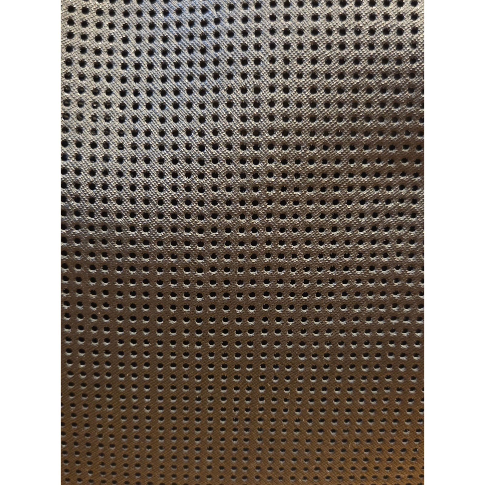 Lo & Sons Seville Black Perforated Saffiano Leather Tote Complete Shell + Inside — image 6 of 8
